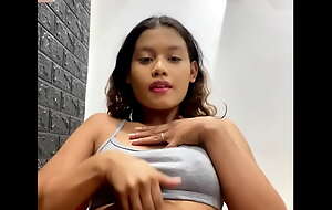 Young girl shows say no to rich conclave attaining connected with orgasm