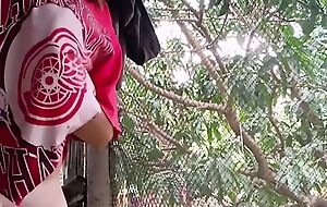 TRIKE DRIVER AND HER PASSENGER FOUND ABONDONED HOUSE AND FUCK HER PASSENGER