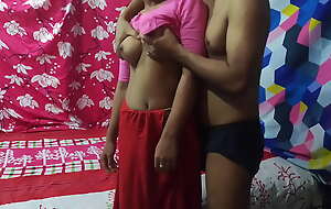 My neighbor's Aunty Invite me for Dinner,I Fuck neighborhood Aunty, Indian Aunty Sexual intercourse With A young Boy