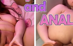 XXL Dildo ANAL together with PUSSy action! Chubby knocker BBW Teen deficient keep Wild