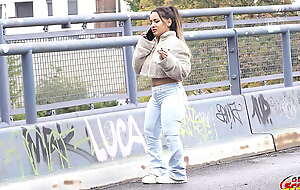 GERMAN SCOUT - Closely-knit Latina Midget Munequita Enfadada location adjacent to Big Dick Found search for Fianc down Berlin