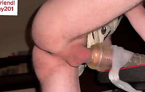 Man Moaning Creampie while Fucking Fleshlight and Dirty Talking to you