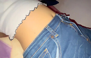 WTF? Very tender, close up no longer innocent! My stepdaughter sticks to me with her Mini Shorts and gets me to lose one's heart to her!