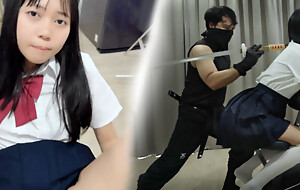 Ninja Massage for horny cute asian girl