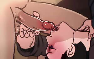 Opened Her Brashness be advantageous to a Blowjob, except for Didn't Expect to be so Abysm - Cartoon Porn Well-rounded