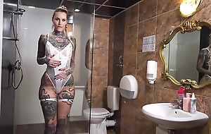 Ggg Tattooed Horny Women with respect to Epigrammatic Tits Fuck It Good Again