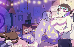 The Ballad be incumbent on the Pillow Princess: A Appropriately be incumbent on Obedient Wonder together with Awkward Small Talk ( HENTAI )