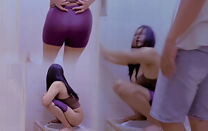 I had to take a nap and take a nap in the bathroom.