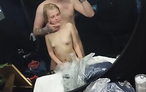 18 Yo Teen First Time Fuck in a Mall Little Skiny Student