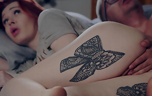 Step Mom Shares Bed with Step Son - Naughty Nighttime Fun!