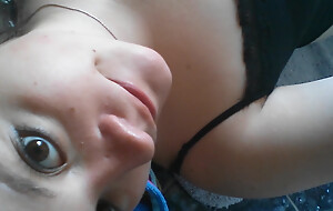 18 year old amputee ungentlemanly touches her smooth innocent hole