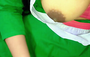 Desi Babe in the air Uniform Fantasy Clothing Teases Say no to Sweetheart - Part 1