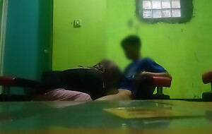 I almost found out when I fucked my operate cousin's pussy with reference to the living range