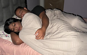 Very in the buff stepdaughter gets into her stepfather's bed, and he fucks her by accident thinking she was his wife