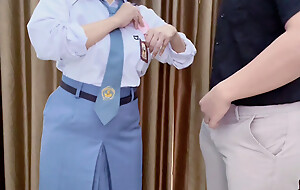 High School Student Asks Her Steobrother for Dispatch- Money