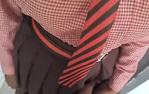 Indian Townsperson Desi School Girl Fucked In Big Cock Doggy Known