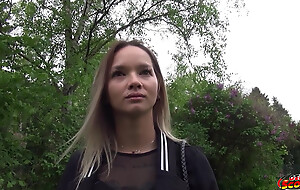 German Scout - Emaciate teen Monika Famous