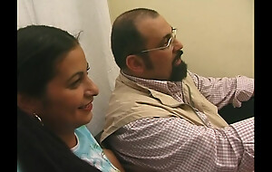 Wonderful Young Output Unladylike with Nice Tits and Hairy Pussy Fucked and Cumshot in Mouth by Broad in the beam Cock