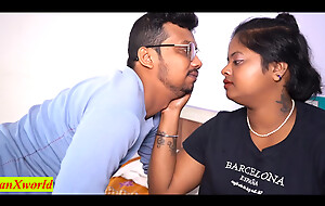 One night Remain with Obese Boobs Girlfriend! Indian Romantic sexual connection