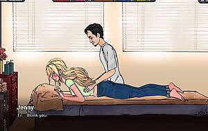 A lecherous masseur seduces shy Jenny and wants to turn the brush into a slut.
