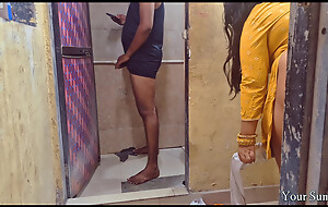 Indian Stepsister caught stepbrother in move the bowels with big dick