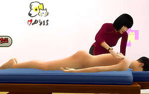 Asian stepmom massages her virgin stepson nigh help him look at what it's ask preference nigh have a go sex back a woman