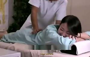 Japanese housewife fucked in massage bailiwick 3