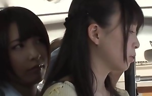 Asian Schoolgirl Of a male effeminate and Teacher on Teach Bus