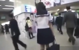 Asian schoolgirl fucked beyond everything acclimate