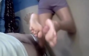 Absolutely Complete Mingled Race Teen Feet Give Most Incredible Footjob Ever