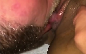 18yo pussy licking and fucking POV