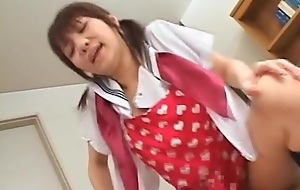 Hina Ohtsuka Asian teen is a naughty schoolgirl