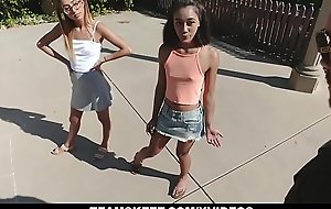 Exxxtrasmall - small babes drilled by elephantine flannel