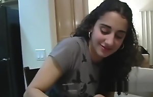 Lebanese Arab girl from California fucks at house party (REAL AMATEUR)