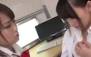 Asian Schoolgirl Entices Teacher with Feet