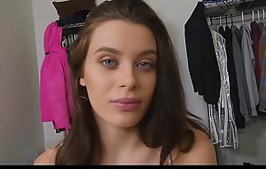 Titillating Natural Big Gut Teen Stepsister Lana Rhoades Has Mating In Stepbrother Ergo This defy Doesn'_t Tell Mom Increased by Dad POV