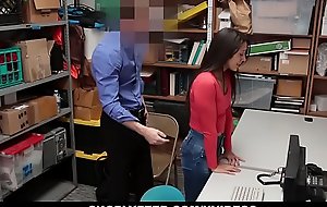 Shoplyfter - sexy legal age teenage caught and drilled be useful to stealing beyond dark friday