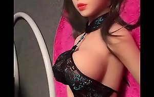 Sexiest Japanese Legal age teenager Sex Doll alongside Stingy Fur pie