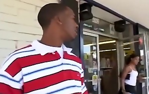 Clai Caramel Dealings Around A Black Guy Around Hard On