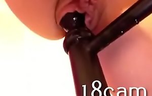 Teen copulates bedpost with dripping pussy - 18cam.tk