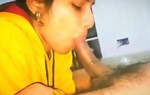 Desi girlfriend best blowjob