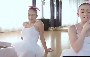 Hot ballerina teens weakened to lose one's heart to by their instructor