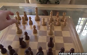 Tila Respected in Sexy unconscionable gf on a hot strip chess - RealBlackExposed