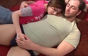 Dad asking Daughter a Tight Fondling nded in hard Fuck