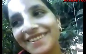 Indian Desi Municipal Unfocused Fucked at the end of one's tether Tweak in Jungle Porn Video