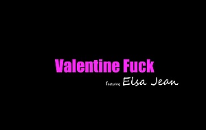 Green with envy Elsa Jean on Valentine’s Day