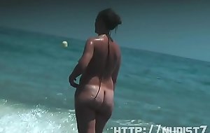 Naturist with her vulva hanging out almighty nudist video