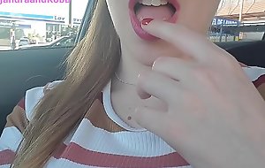 I Go on WITH MY STEPFATHER TO THE CAR TO All over HIM A BLOWJOB AND MY Mam DOES NOT Find worthwhile IT ( This babe FILLS MY HAIR WITH CUM)