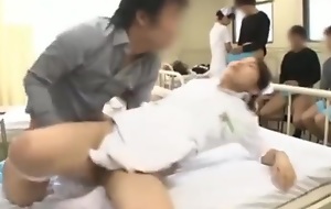Japanese sanatorium nurse fucks 3