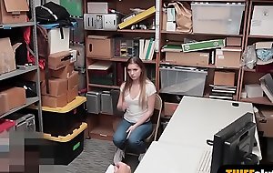 Awesome blonde legal age teenager gets punish fucked hard overwrought a cop